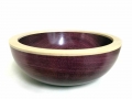 Purple-Heart-bowl-with-Sycamore-rim